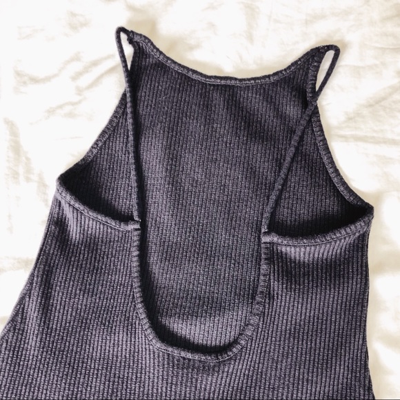 Fit and Flare Low Back Minidress - Picture 2 of 4